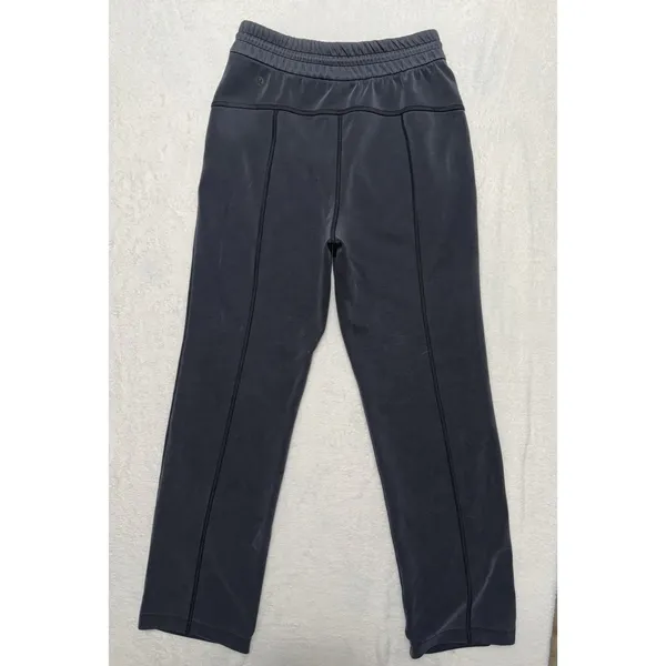 Lululemon Women's Softstreme High Rise Straight Leg Black Size 4 - Image 4