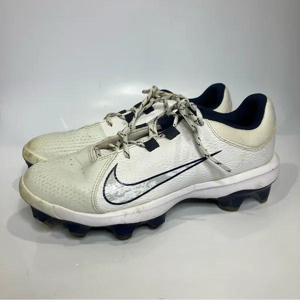 Nike hyperdiamond 4 Pro MCS softball cleats white women's‎ size 9.5 athletic - Image 2