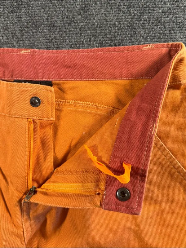 KÜHL Women's Straight-Leg Pants Styled Vibrant Burnt Orange Pumpkin Shade Small - Image 3