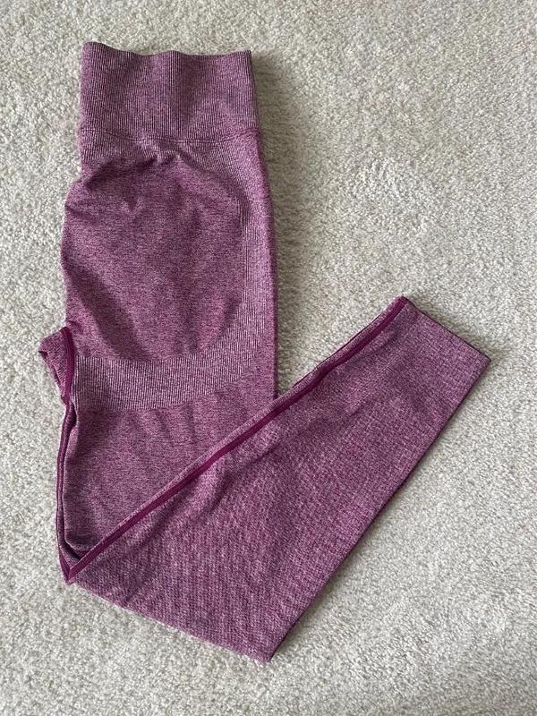 Victoria’s Secret PINK ACTIVE Seamless Leggings Women’s Large Pink High Waist - Image 10