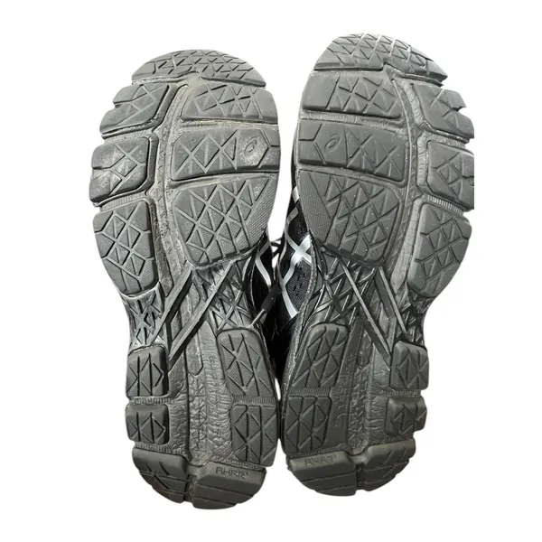 Asics Gel-Kayano 22 Black Silver Running Shoes T598N Womens 9.5 - Image 7