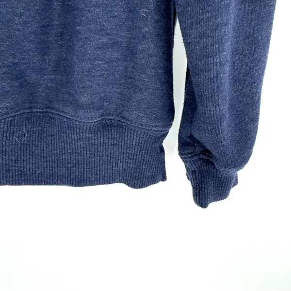 Disney Navy Blue‎ Mickey Mouse American Flag Sweatshirt Size Medium - Image 4