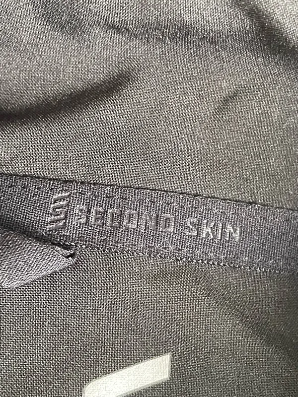 Second Skin Full Zip Vest Lightweight Black Vest - Image 7