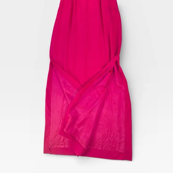 J.Crew Vibrant Pink Sleeveless Maxi Sundress Double Side Slit Dress Size 2 - Image 7