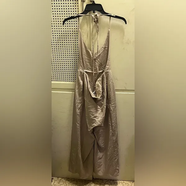 Easy LG Creme cotton canvas halter pant suit - Image 2