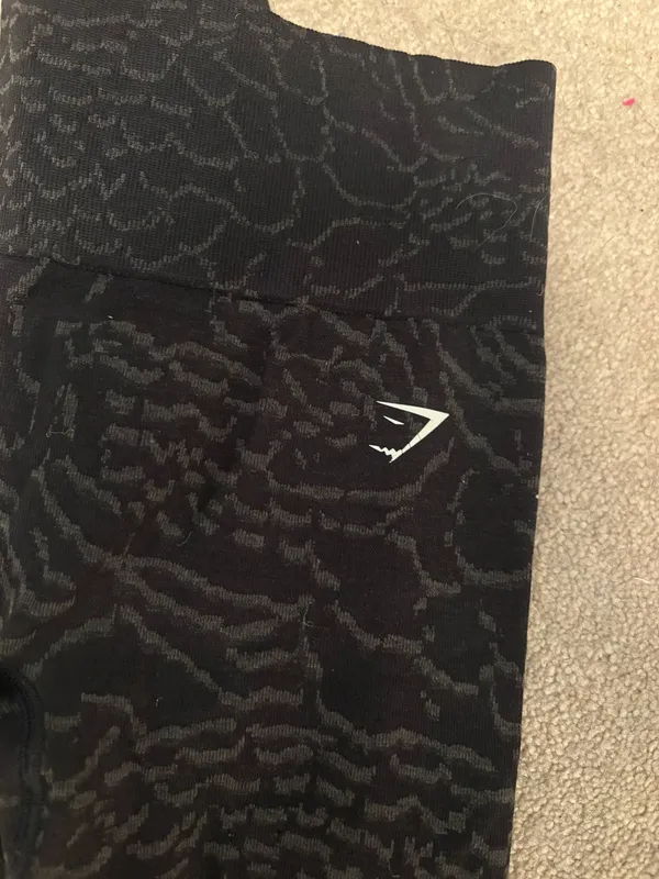 Gymshark Leggings Black Size Small - Image 3