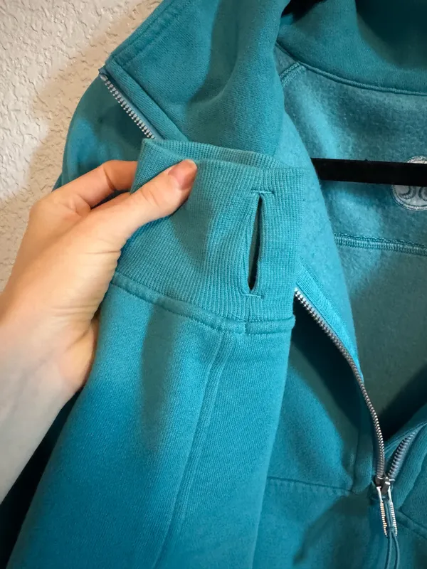 Lululemon Turquoise Scuba  - Image 5