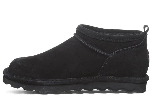 BearPaw Super Shorty Booties in Black, NWT, Size 7 - Image 3
