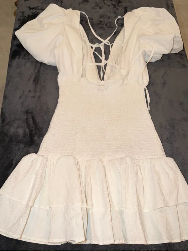 Hello Molly La Devotee Dress in White Size 4 - Image 12