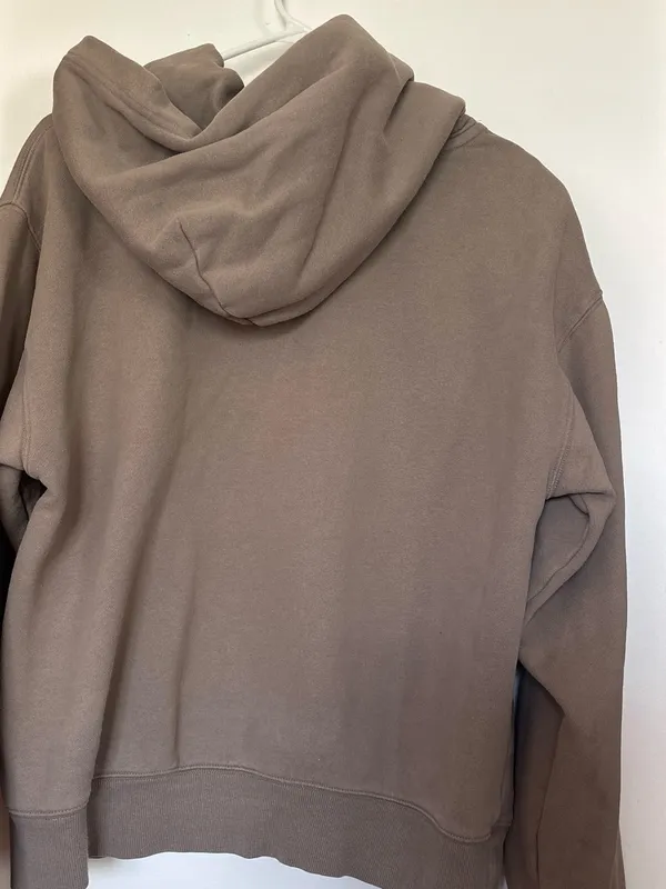 Aritzia tna Taupe Pullover Hoodie - Image 4