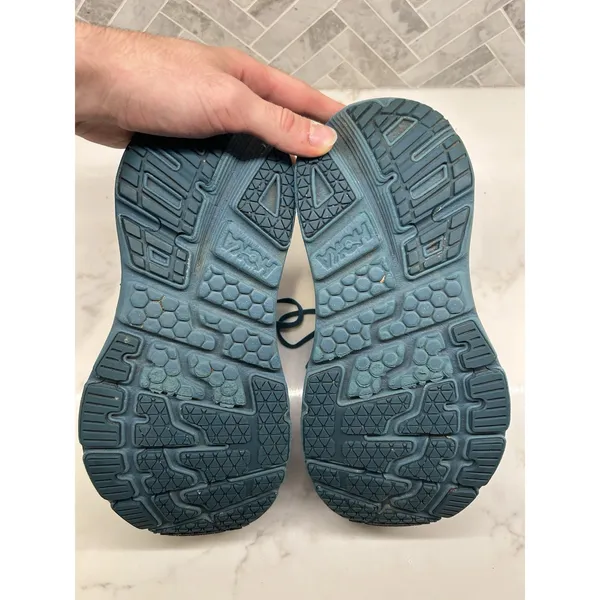 Hoka One One Bondi L GTX Leather Gore Tex Deep Teal Sneakers Shoes Womens 7.5 - Image 7