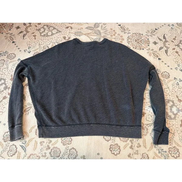 Abercrombie & Fitch "Ninety Two" Sweatshirt Crewneck Womens Size XS Embroidered - Image 5