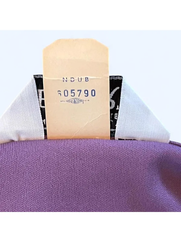 1970s vintage Blair lavender midi dress made in USA Size M/L 💜 - Image 8