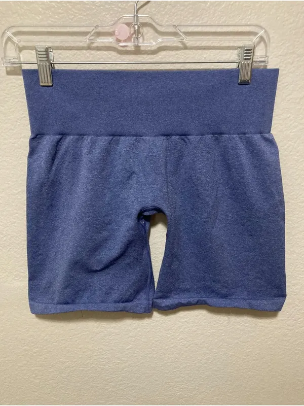 NVGTN Royale Pro Seamless Shorts Medium High Waisted Gym Activewear - Image 2