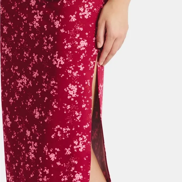 No Boundaries Cami and Midi Skirt with Scarf Set, 3-Piece, Women's - Image 4