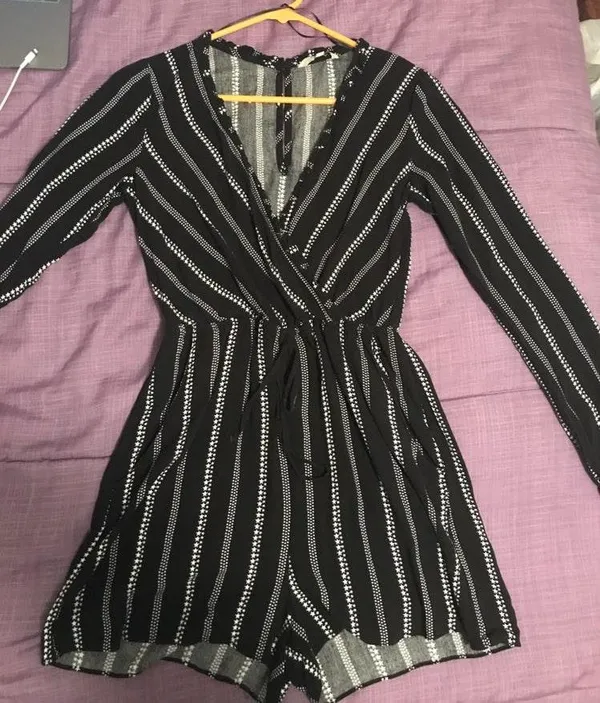 Stars Black Romper - Image 2