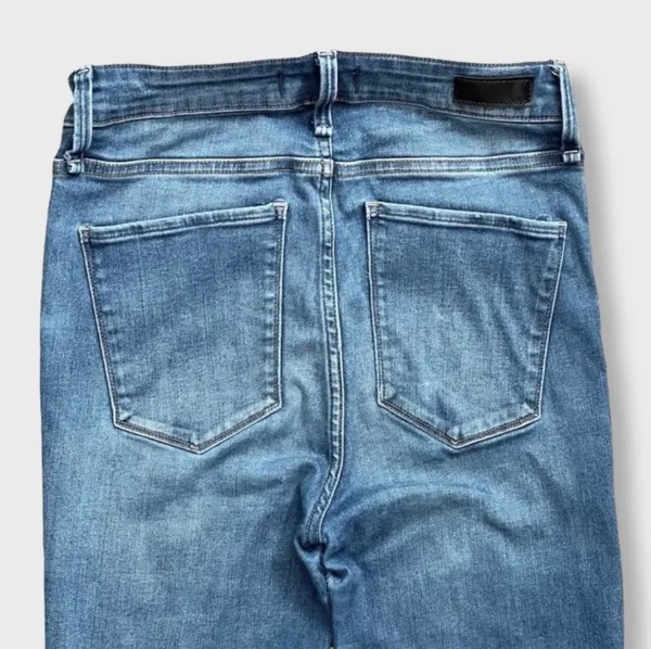 Abercrombie & Fitch Destroyed Simone High Rise Super Skinny Jeans Sz 26 - Image 4