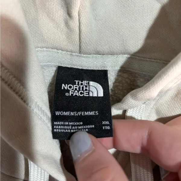 Women’s north face hoodie xxlarge - Image 3