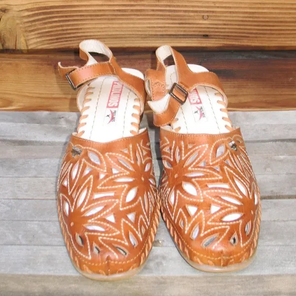Pikolinos Brown Shoes Brown Size 7 - Image 2