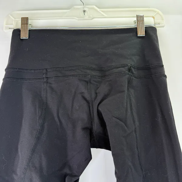 Lululemon Women's Black Leggings Pants Size 4 - Image 6