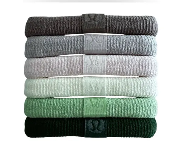 Lululemon Knit Hair Ties 6 Pack Ashen Rose/Porcelain Pink/Pink Pearl/Coconut - Image 6