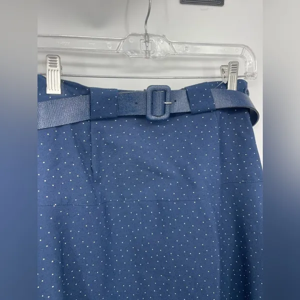 Innervisions by‎ shipnshore size 10 blue and white polka dots skirt set - Image 8
