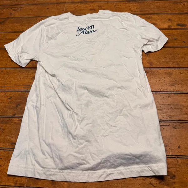 Lauren Alaina Thicc as Thieves Graphic T-Shirt White Western Cowgirl Concert Tee - Image 3
