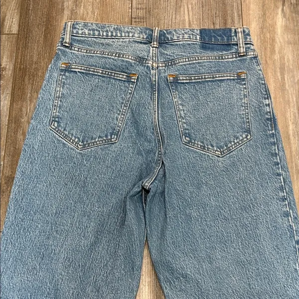 Abercrombie & Fitch The 90s Straight Ultra High Rise Jeans Size 8 - Image 6
