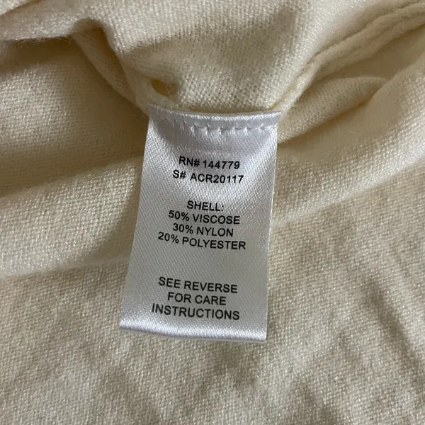 Vici Collection Cream Slim-Fit Ribbed Henley Bodysuit/Tee - Image 5