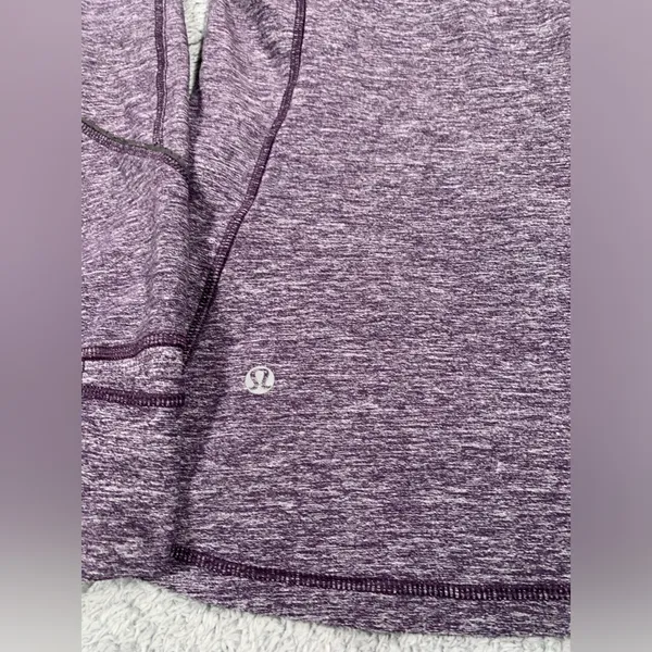 Lululemon athletica Purple Quarter-Zip Pullover 4 - Image 9