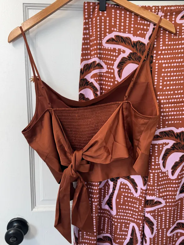 Joie NWT wide leg pants and crop top outfit set - Image 6