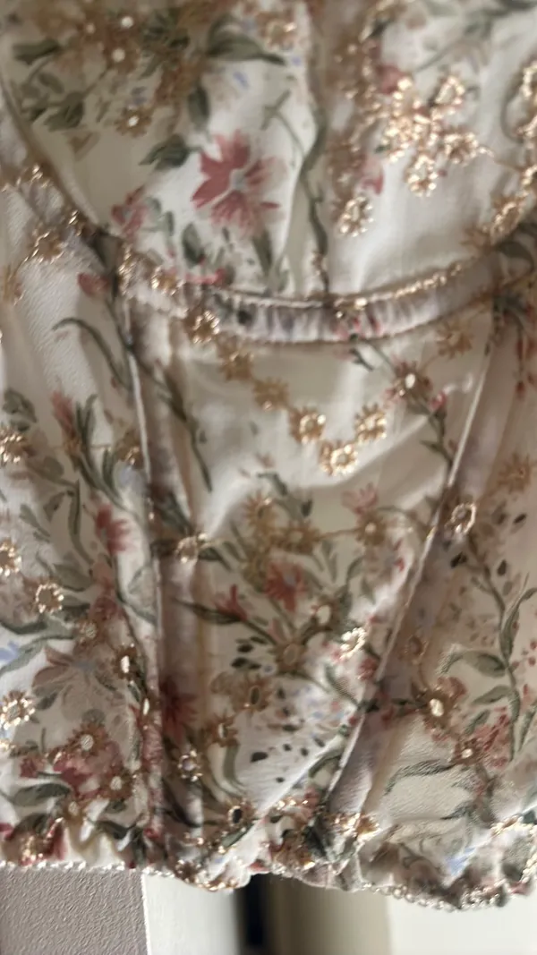 SheIn Floral Corset Top - Image 6