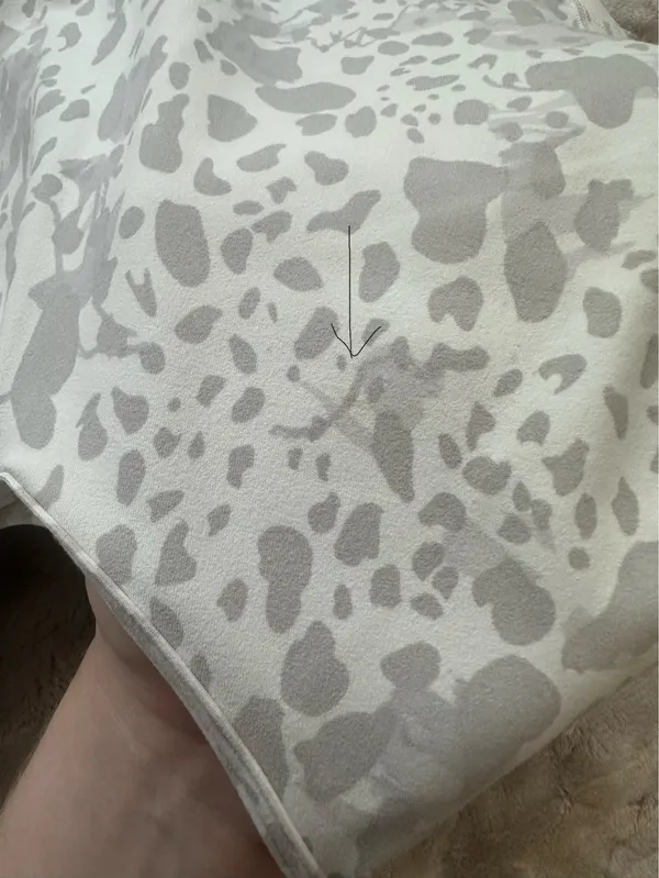 Lululemon Crop Top White & Grey Camo - Image 5