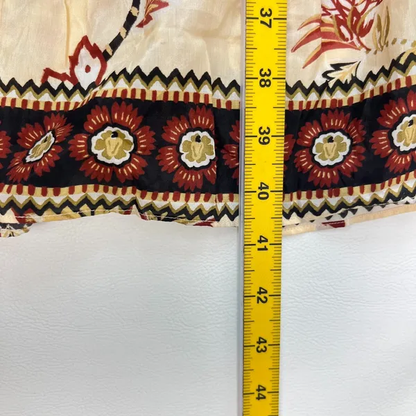 NWOT Farm Rio Aura Floral Sand Sleeveless Midi Dress Size XL - Image 11