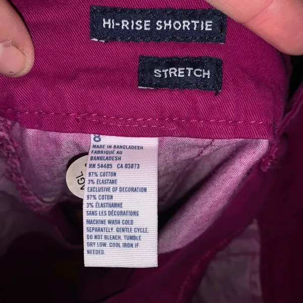 American Eagle Barbiecore hi-rise shortie size 8 shorts - Image 2