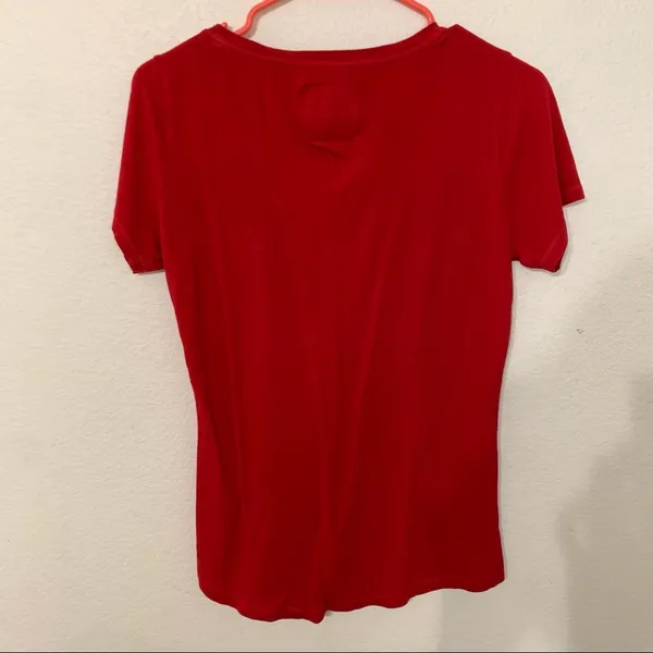 Abercrombie & Fitch Red Short Sleeve - Image 3