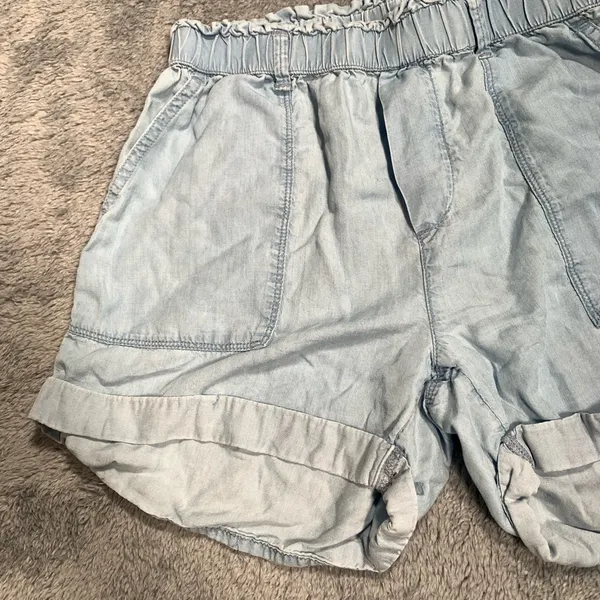 Aerie Light Blue Shorts lyocell - Image 2