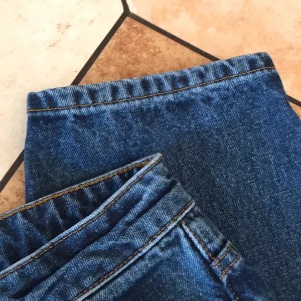 Free people We the free ladies relaxed denim jeans size 31 - Image 4