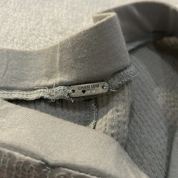 Chan‎ Luu Sequenced Grey Midi Skirt - Image 4