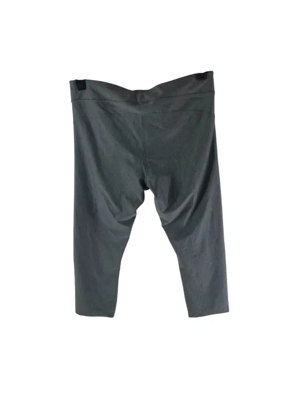 Under Armour Women HeatGear Compression Leggings Cropped Gray L - Image 2