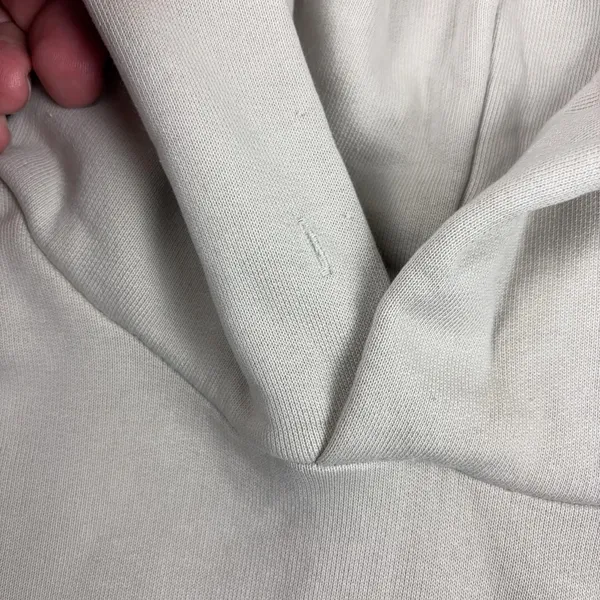 Madewell Hoodie Womens Large Beige Pullover Terry Kangaroo Pocket Relaxed - Image 7