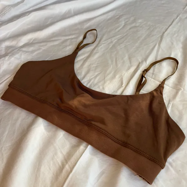 Princess Polly Brown Silk Bralette - Image 3