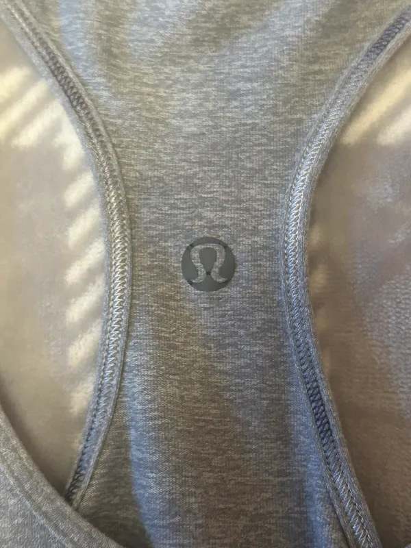 Lululemon Vintage Gray Tank - Image 3