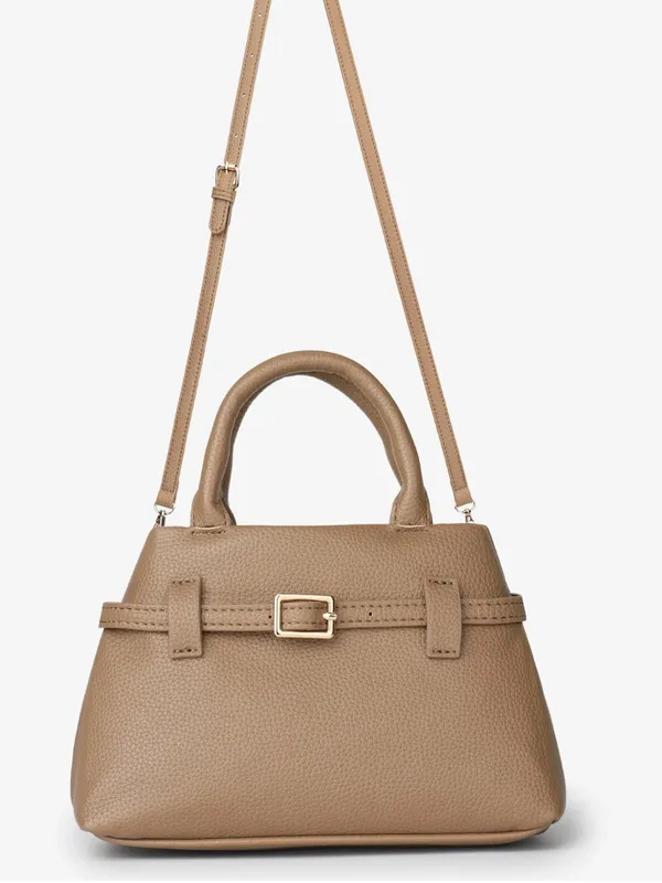 Remi/Reid GREER MINI DOCTOR BAG VEGAN TAUPE NWOT - Image 2