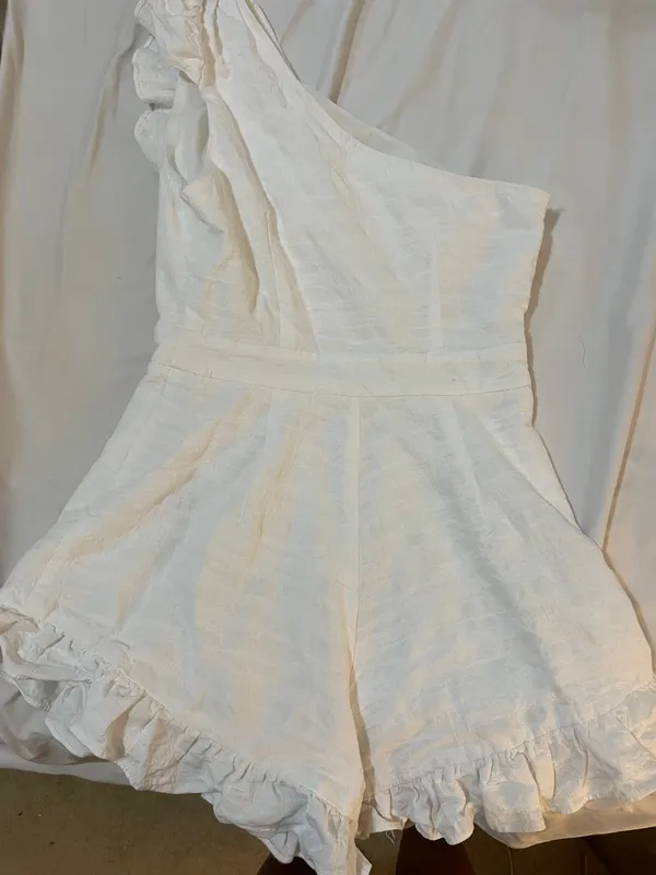 Vestique White Romper - Image 6