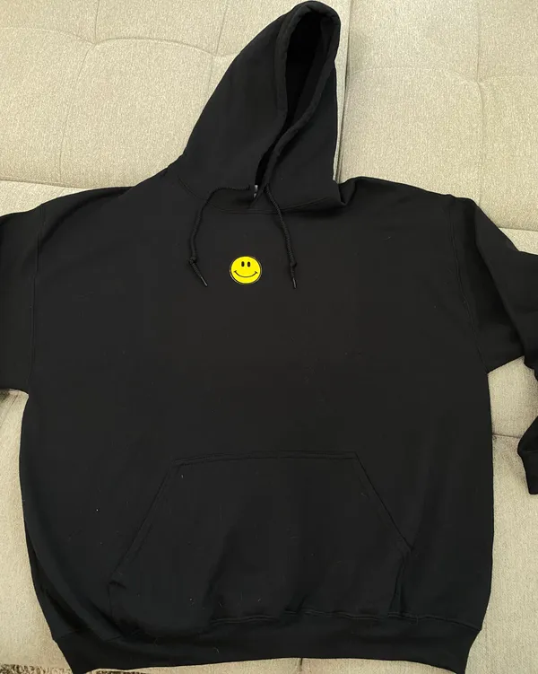 Hoodie Black Size XL - Image 5
