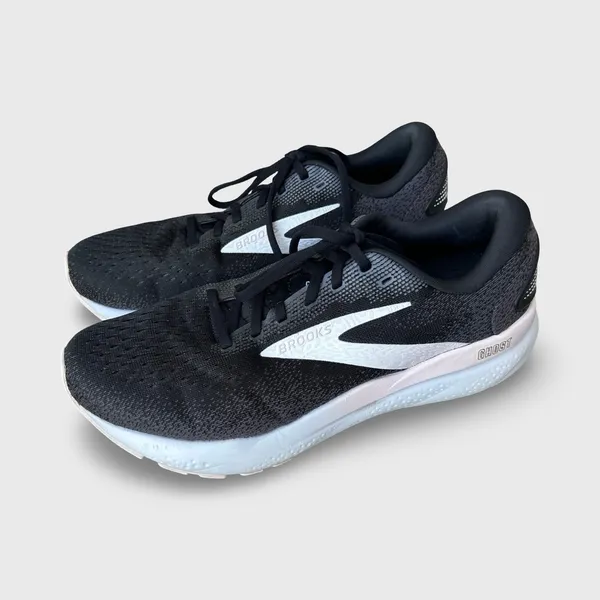 Brooks Ghost 16 Women’s 10.5 Black White Running Shoes Sneakers Athletic - Image 10