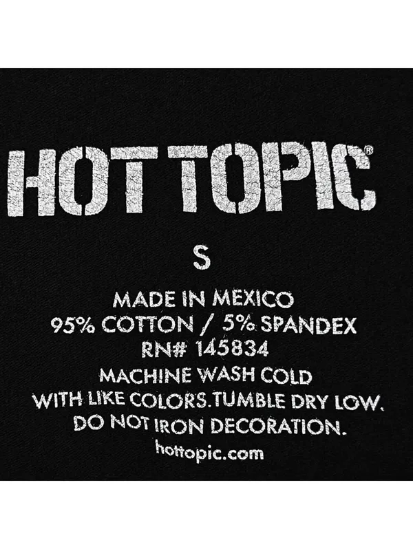 Hot Topic You Thought You Ate Huh Graphic Tee Black Size Small 🖤 - Image 3
