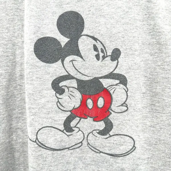 Disney size large Mickey Mouse‎ graphic tank top heathered gray - Image 3