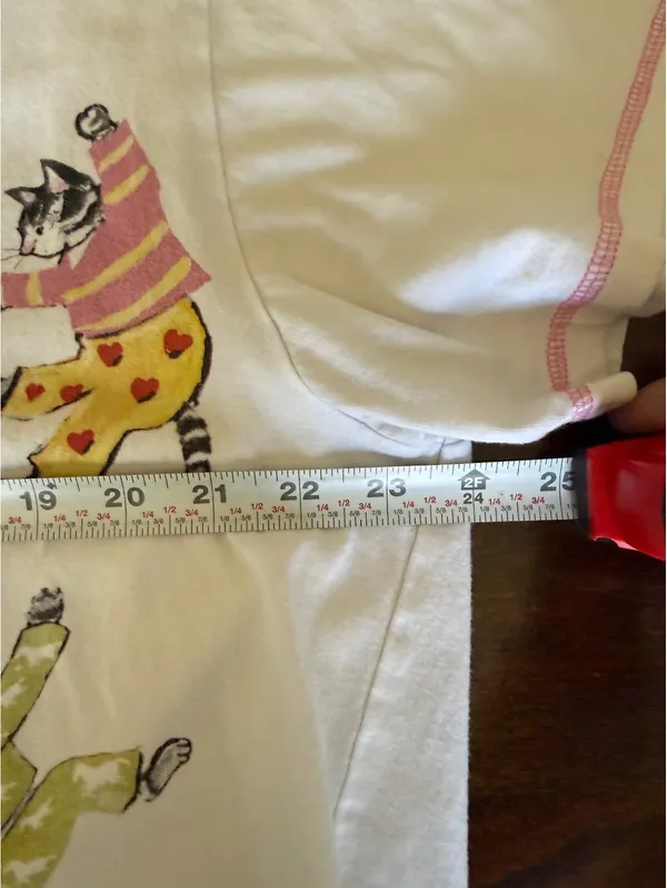 Little Blue House The Cats Pajamas Cotton Sleepshirt - Image 7